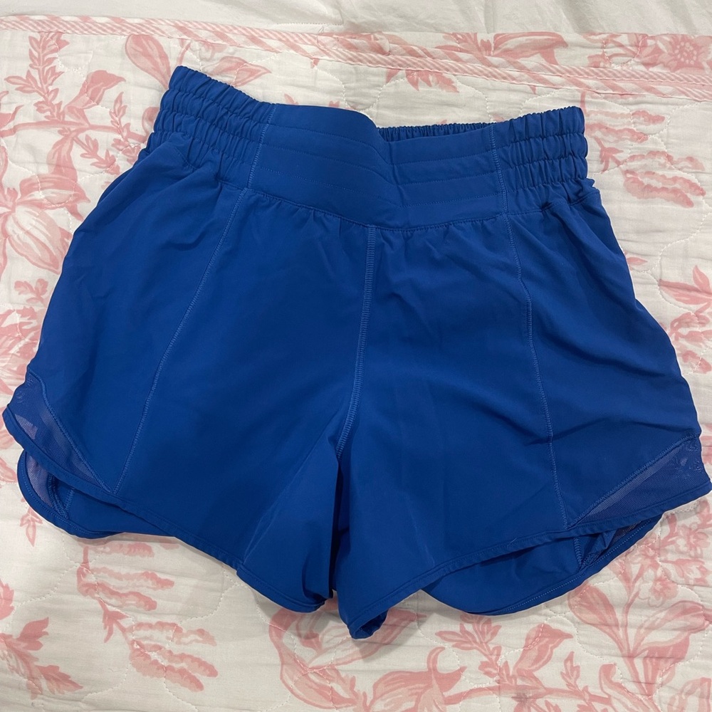 Lululemon hottie hot shorts blue